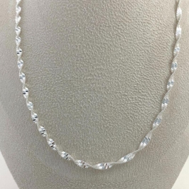 CHOKER FITA TORCIDA 3,2 mm