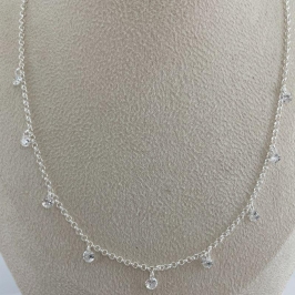 CHOKER ZIRCORNIAS CRISTAL 4MM