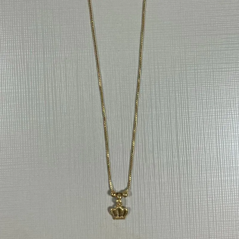 TORNOZELEIRA VENEZIANA 1COM BOLA 2,5mm E COROA