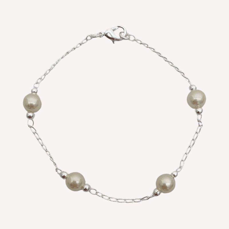 PULSEIRA PEROLA 6MM COM BOLA 2.5MM