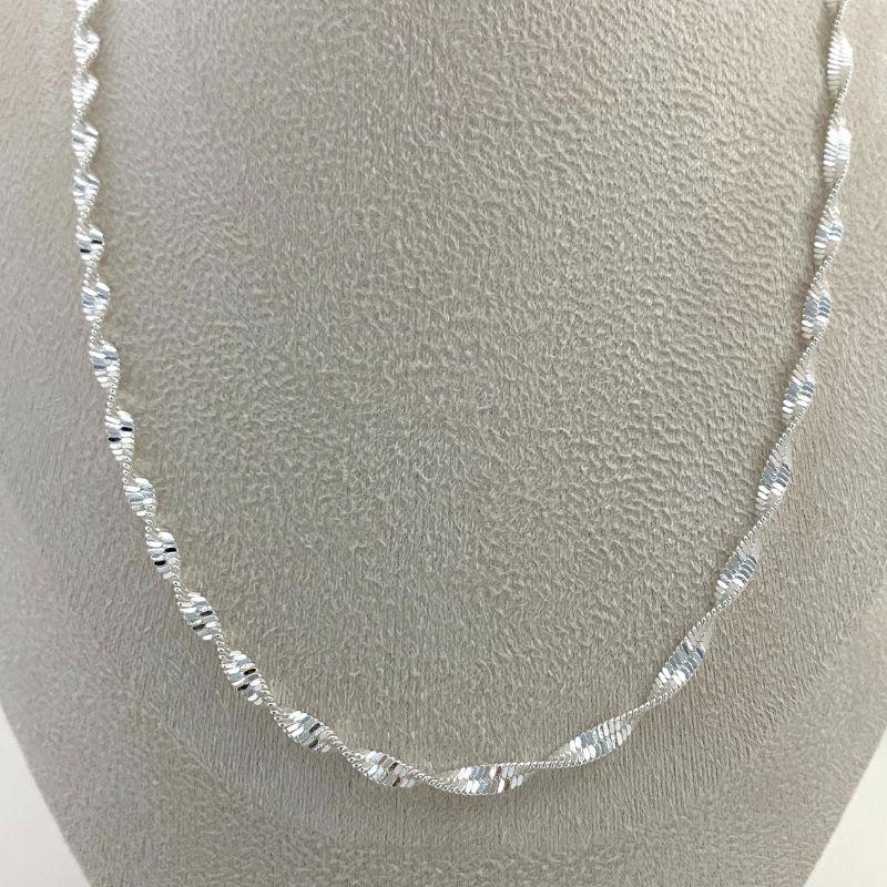 CHOKER FITA TORCIDA 3,2 mm