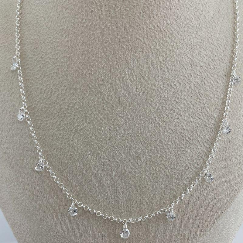 CHOKER ZIRCORNIAS CRISTAL 4MM