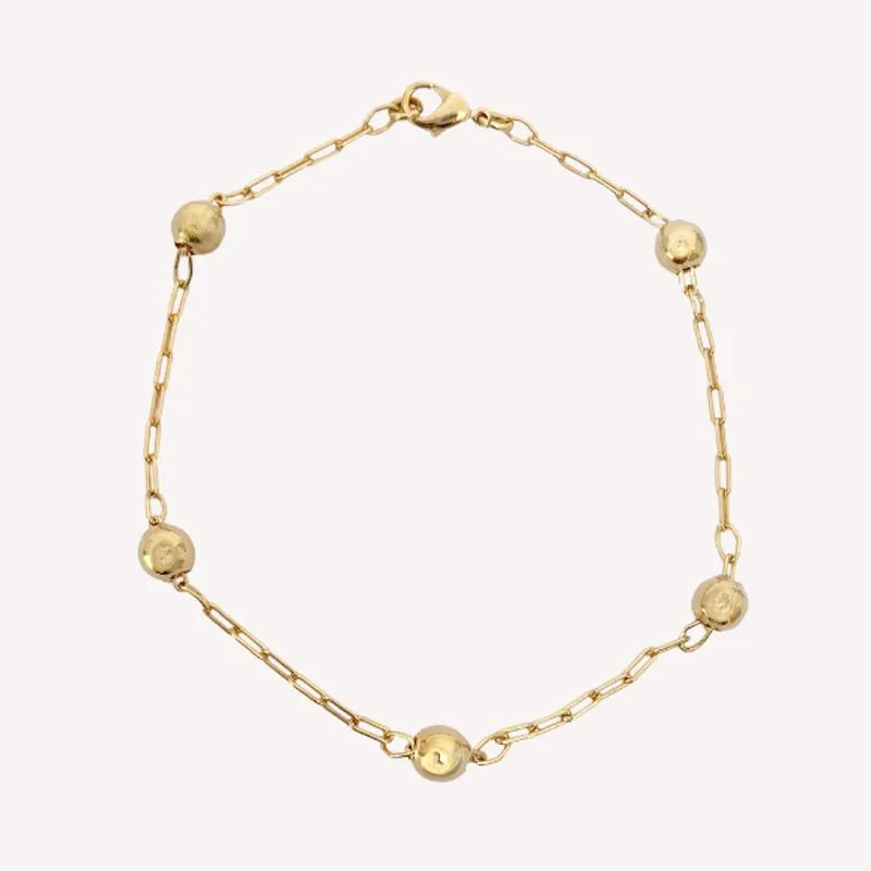 PULSEIRA CARTIER COM 5 BOLAS
