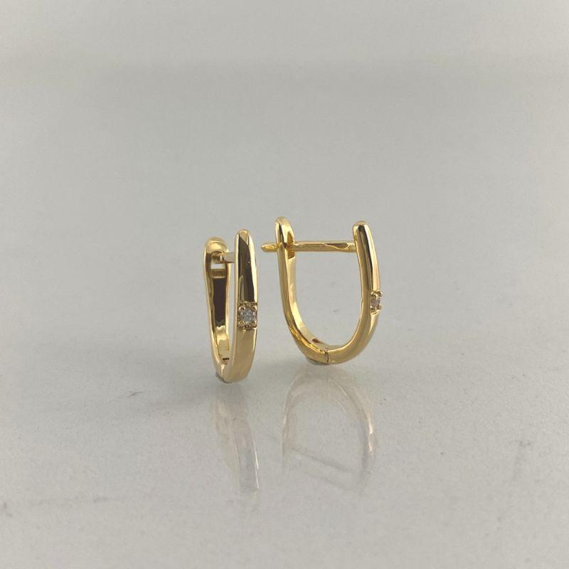 BRINCO ARGOLA CLICK U COM ZIRCONIA