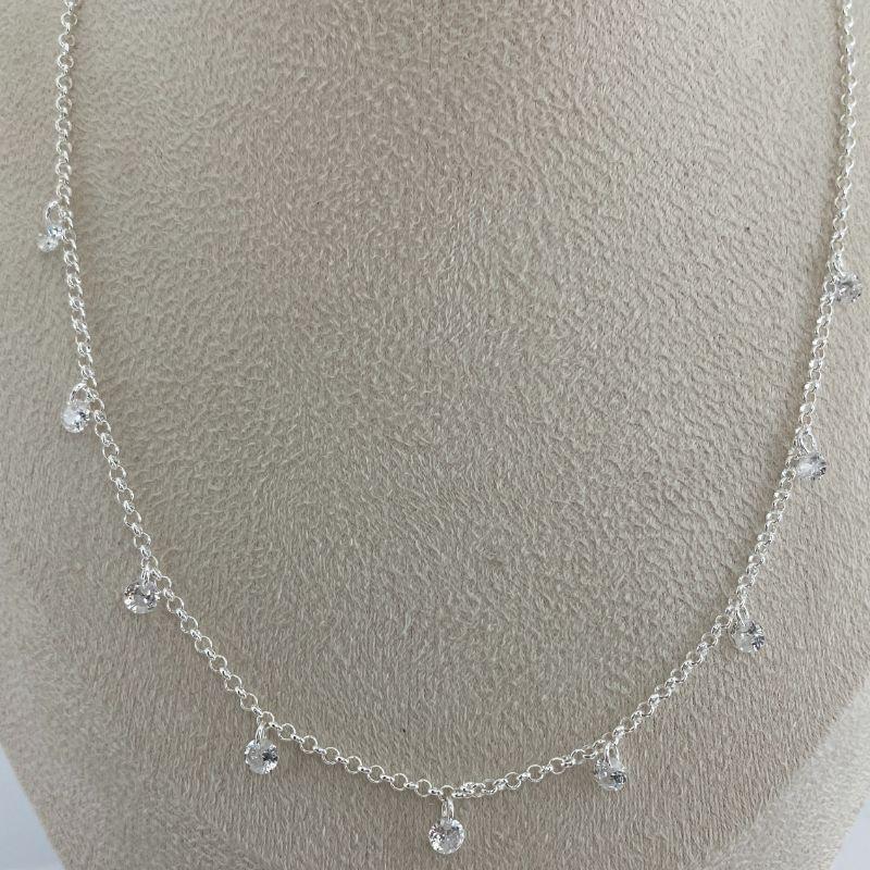 CHOKER ZIRCORNIAS CRISTAL 4MM